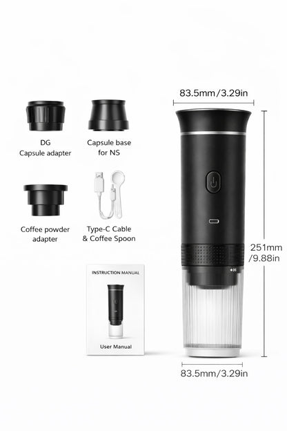 BUY 1 GET 2 GIFTS - PortaBrew™ Portable Espresso Machine