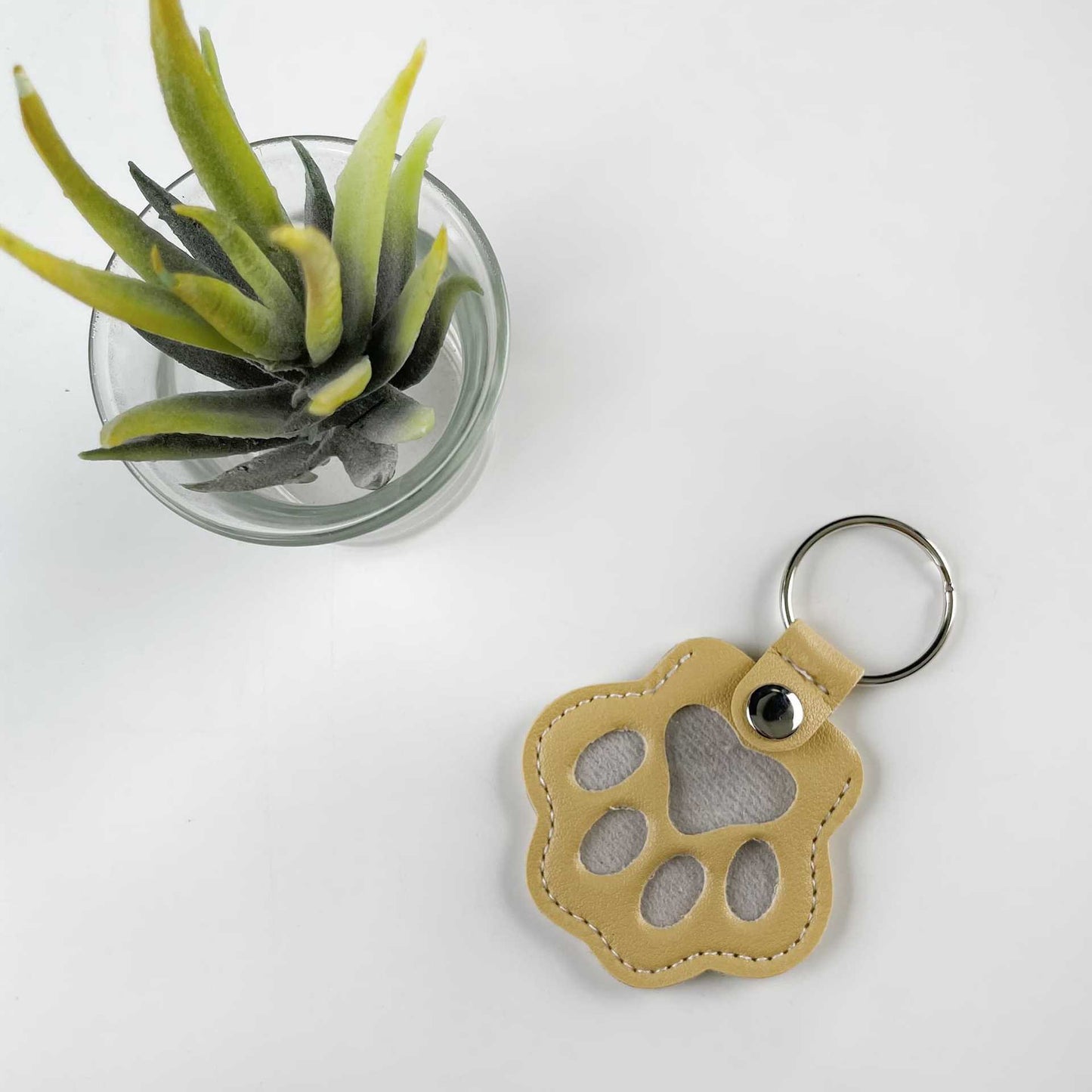 Forever Fur Keepsake Charm – Pet Hair Memory Keychain