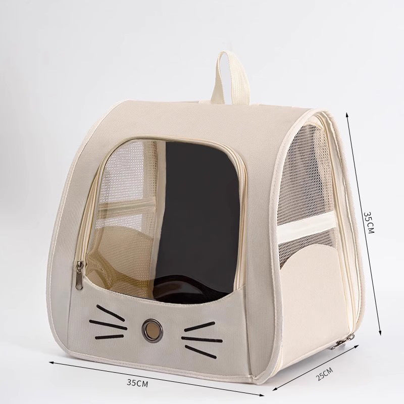 Portal View Pet Backpack – See-Through Bubble Carrier