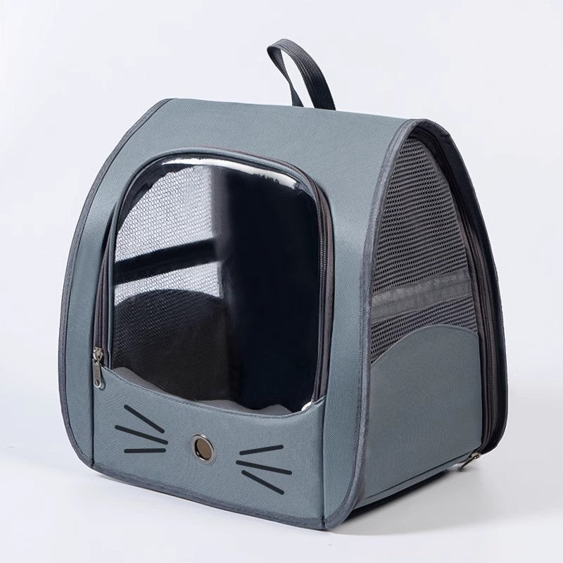 Portal View Pet Backpack – See-Through Bubble Carrier