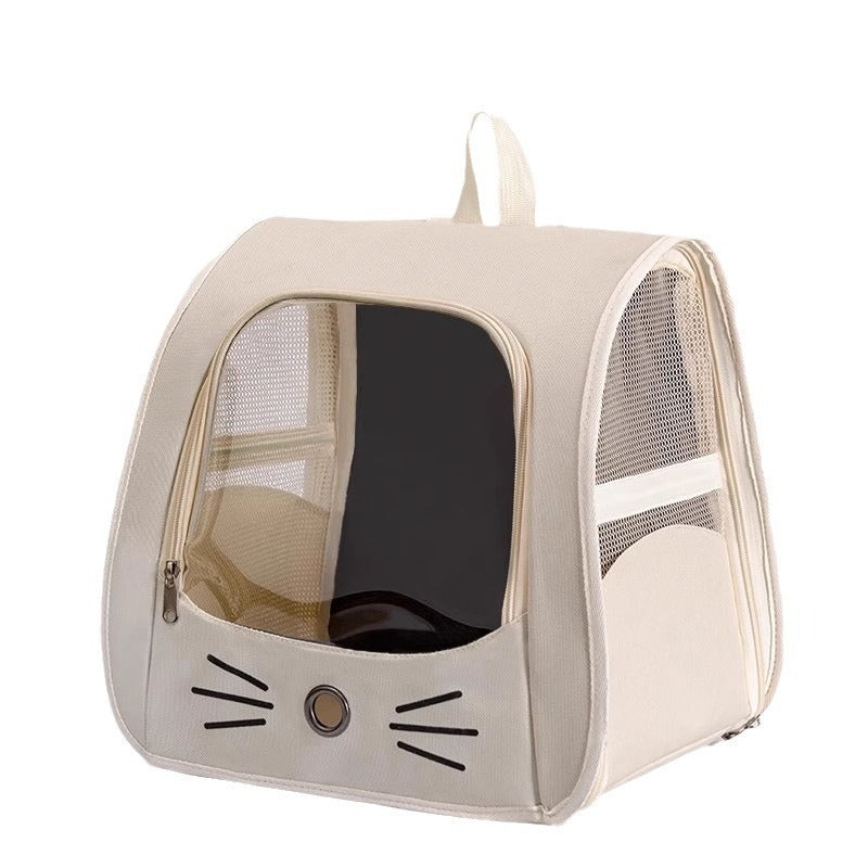 Portal View Pet Backpack – See-Through Bubble Carrier