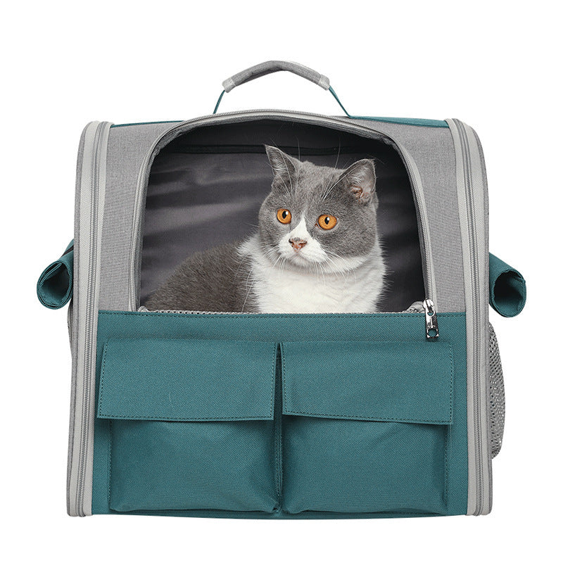 Wanderest Travel Backpack – Breathable Carrier for Cats & Small Dogs