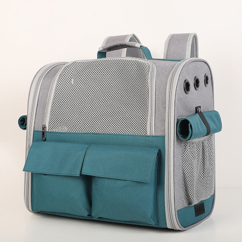 Wanderest Travel Backpack – Breathable Carrier for Cats & Small Dogs