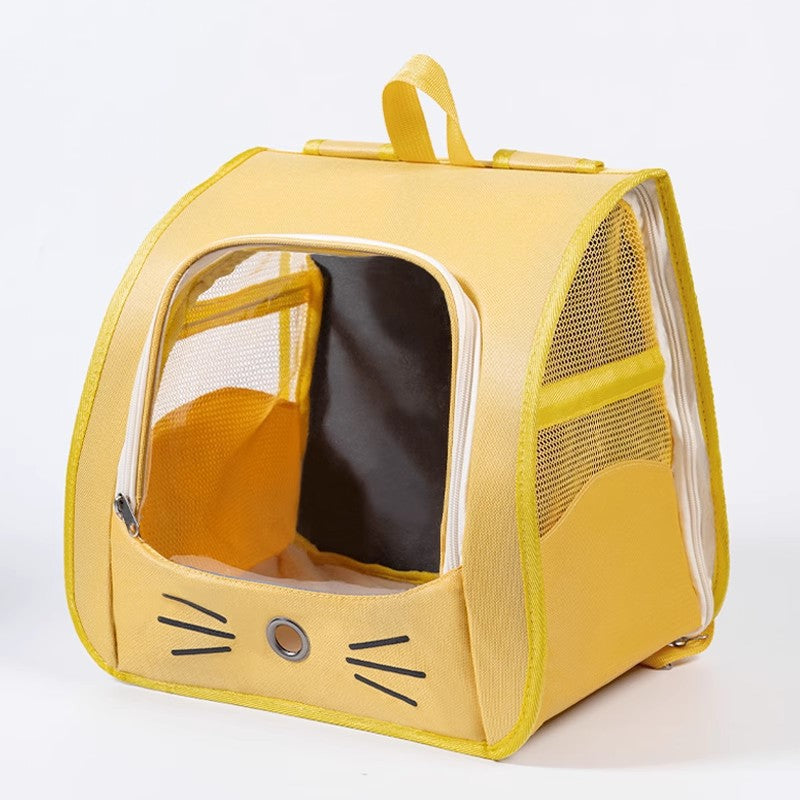 Portal View Pet Backpack – See-Through Bubble Carrier