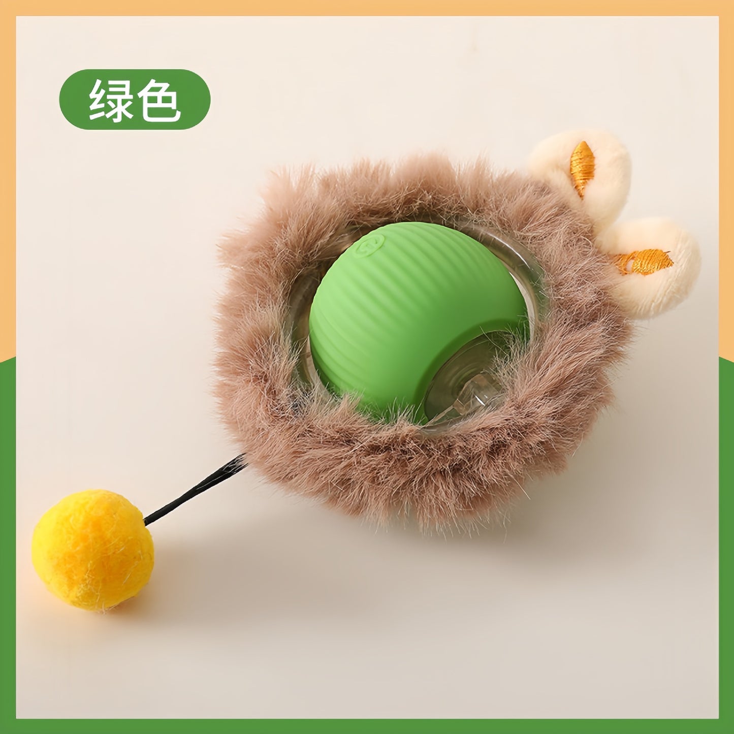 Pounce Play Ball Set – Interactive Cat Toys for Solo Play