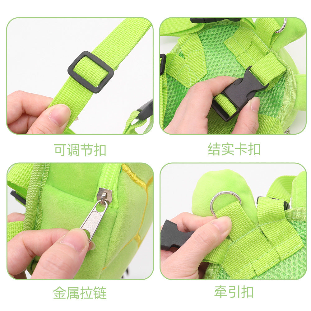 Trail Buddy Mini Backpack – Lightweight Wearable Backpack for Small Dogs