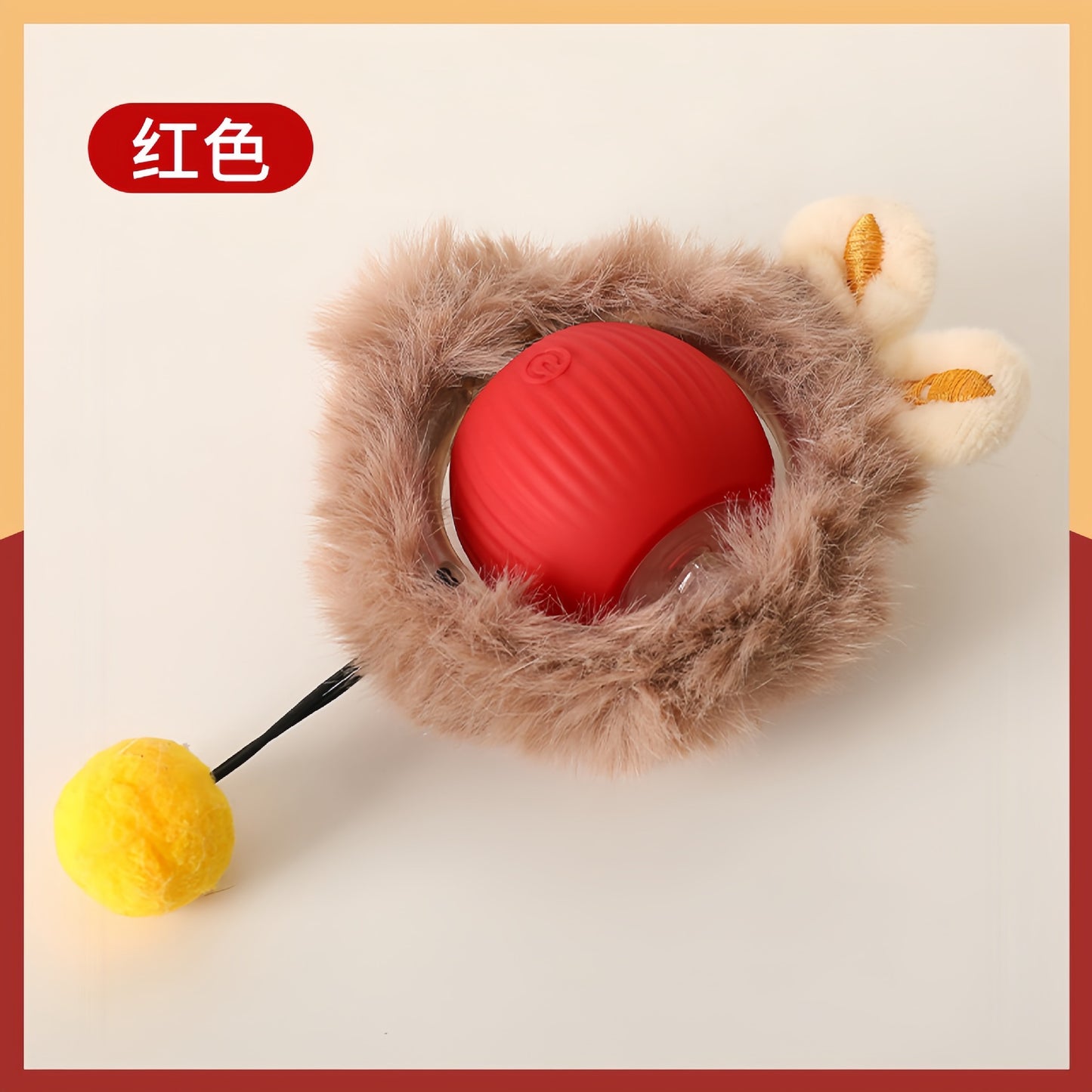 Pounce Play Ball Set – Interactive Cat Toys for Solo Play
