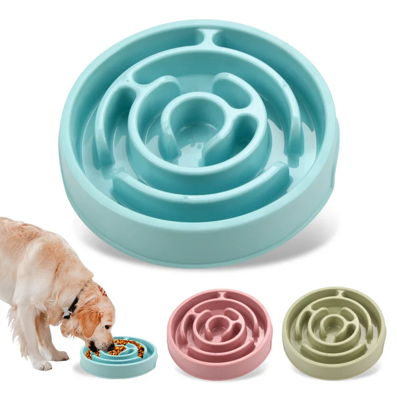 Mindful Slow Feeder Bowl – Anti-Gulping Bowl for Fast Eaters