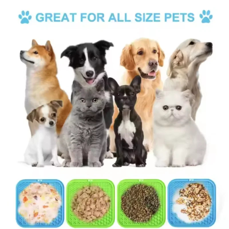 Calmscape Lick Mat – Calming Slow-Licking Mat for Dogs & Cats